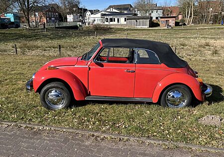 VW Käfer Volkswagen 1303 Cabrio+H-Kennzeichen+Chrom-Felgen