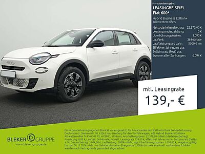 Fiat 600 Hybrid Business Edition+ Allwetterreifen