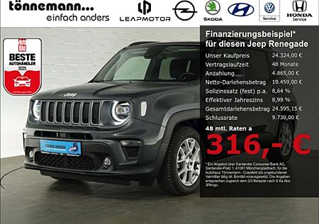 Jeep Renegade LIMITED MHEV DCT+NAVI+RÜCKFAHRKAMERA+PANORAMASCHIE