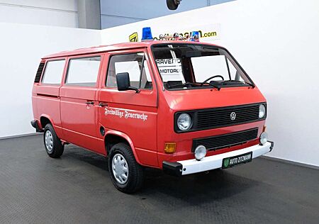 VW T3 Volkswagen 8-Sitzer verglast ex-FEUERWEHR OLDTIMER
