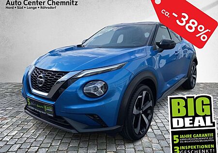 Nissan Juke gebraucht kaufen Nissan Juke DCT Tekna LED/Navi/Winterpaket/AHK/360°