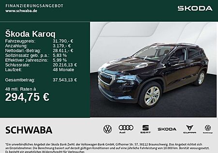 Skoda Karoq Selection 1.5 TSI DSG LED*VIRTUAL*AHK*17"