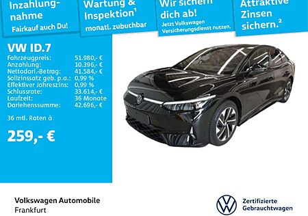 VW ID.7 Volkswagen GTX 4Motion IQ.Light Navi "Park Assist Pro"