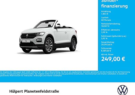 VW T-Roc Volkswagen Cabriolet 1.0 STYLE AHK LM17 NAVI DAB+