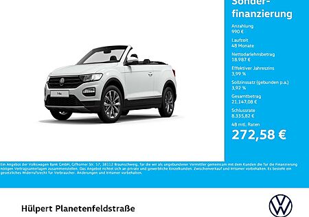 VW T-Roc Volkswagen Cabriolet 1.0 STYLE AHK LM17 NAVI DAB+