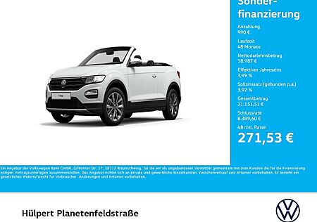 VW T-Roc Volkswagen Cabriolet 1.0 STYLE AHK LM17 NAVI DAB+