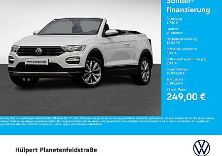 VW T-Roc Volkswagen Cabriolet 1.0 STYLE AHK LM17 NAVI DAB+