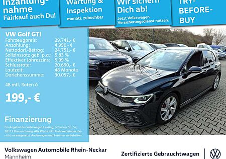 VW Golf GTI Volkswagen Golf VIII GTI 2.0 TSI Matrix Navi DCC Head-Up uv