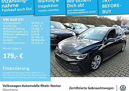 VW Golf GTI Volkswagen Golf VIII GTI 2.0 TSI Matrix Navi DCC Head-Up uv