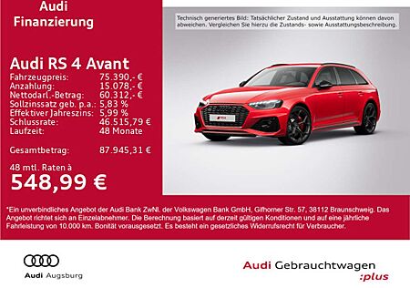 Audi RS4 tiptronic 8-fach bereift