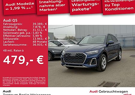 Audi Q5 40 TDI S-TRO*QUA*S-LINE*LED*GANZJAHRES*NAVI**