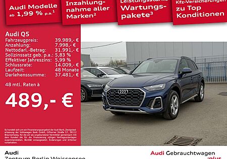 Audi Q5 40 TDI S-TRO*QUA*S-LINE*LED*GANZJAHRES*NAVI**