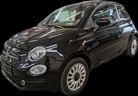 Fiat 500C 500 C Dolcevita Cabrio schwarz PDC nur 16600 km