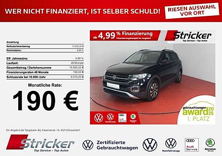 VW T-Cross Volkswagen Active 1.0TSI 190,-ohne Anzahlung Navi App-Connec