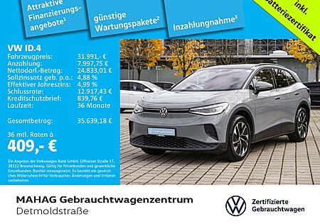 VW ID.4 Volkswagen MOVE DesignPlus WärmePumpe CCS AHK NaviPro