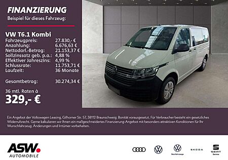 VW T6 Transporter Volkswagen T6.1 Kombi 2.0TDI Navi Klima Anhängerkupplung 9S