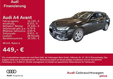 Audi A4 advanced 40TFSI qu. Str.*PANO*AHK*8fach
