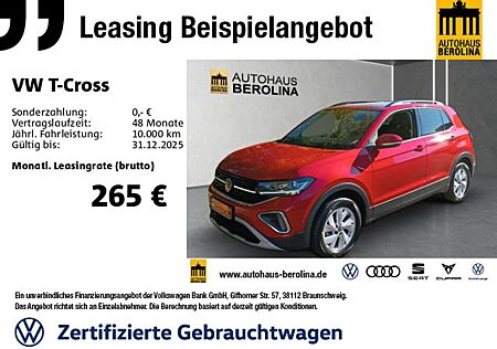 VW T-Cross Volkswagen 1.0 TSI Life DSG *IQ-MATRIX*ACC*NAV*SHZ*
