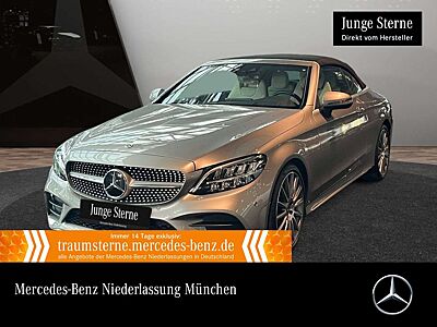 Mercedes-Benz C 400 Cabrio 4M AMG+LED+KAMERA+19"+HUD+KEYLESS+9G