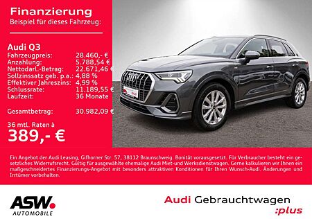 Audi Q3 S line 35TDI Stronic NAVI LED GRA RFK SHZ VC