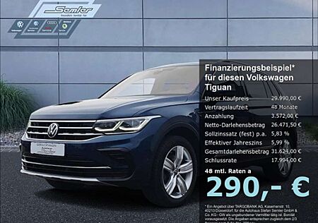 VW Tiguan Volkswagen Elegance 2.0 TDI DSG 4M ACC LEDER MATRIX