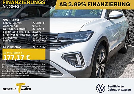 VW T-Cross Volkswagen 1.0 TSI STYLE IQ.LIGHT NAVI KAMERA LM17