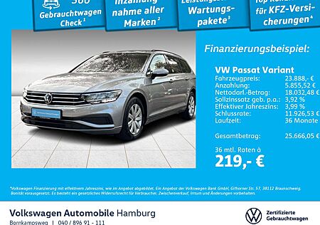 VW Passat Variant Volkswagen 1.5 TSI DSG Navi Sitzhzg Kamera