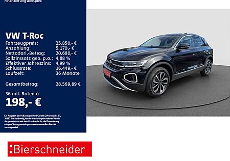 VW T-Roc Volkswagen 1.5 TSI DSG Style AHK LED+ ACC NAVI CAM