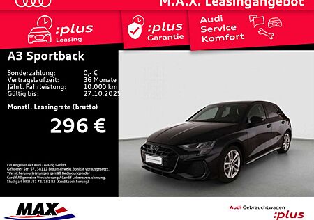 Audi A3 35 TFSI S LINE LED+KAMERA+SONOS+HUD