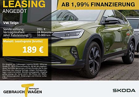 VW Taigo Volkswagen 1.0 TSI STYLE PANO MATRIX ASSIST NAVI