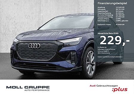 Audi Q4 e-tron Q4 Sportback e-tron 45 AHK NAVI LM FLA WPUMPE