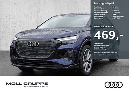 Audi Q4 e-tron Q4 Sportback 45 e-tron AHK NAVI LM FLA WPUMPE