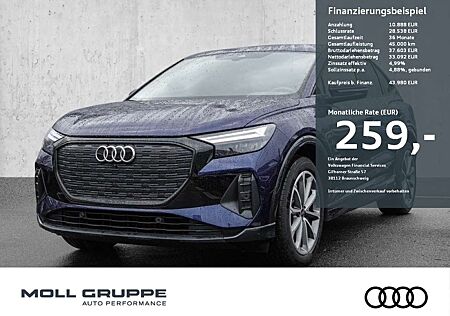 Audi Q4 e-tron Q4 Sportback e-tron 45 AHK NAVI LM FLA WPUMPE