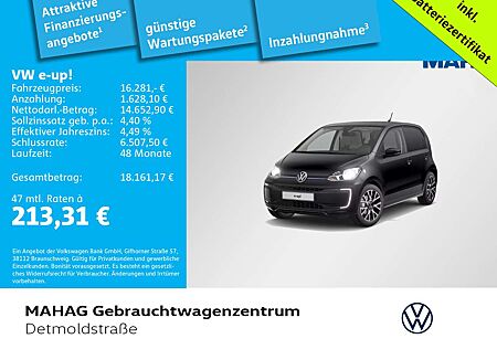 VW e-up! Volkswagen e-up! move StylePlus CCS Maps&MoreDOCK Alu16Upsi