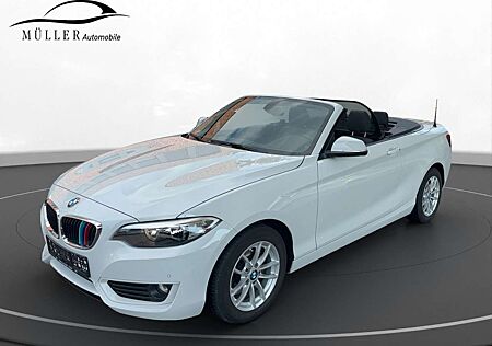 BMW 218 i Cabrio Advantage Navi PDC Alu Klimaaut.