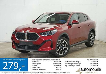 BMW X2 sDr.20i DKG HuD H&K Widescreen Lenkradh DAB