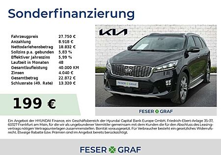 Kia Sorento 2.2D AWD GT-LINE PREMIUM GLASDACH 8-fach