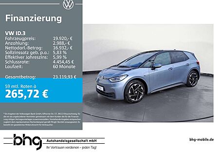 VW ID.3 Volkswagen Performance Upgrade Style *NAVI*MATRIX*VERK