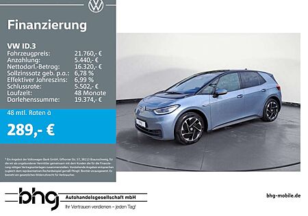 VW ID.3 Volkswagen Performance Upgrade Style *NAVI*MATRIX*VERK