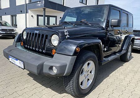 Jeep Wrangler Sahara/Leder/Navi/TÜN NEU/SOFTTOP
