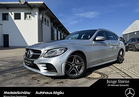 Mercedes-Benz C 220 d T AMG 9G Pano AHK Kam Sitzh MLED Spur Park