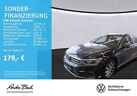 VW Passat Variant Volkswagen GTE 1.4 TSI DSG eHybrid, Navi, LE