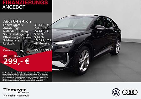 Audi Q4 e-tron Sportback S LINE LM20 VIRTUAL LED