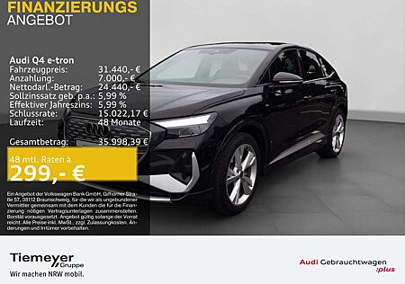 Audi Q4 e-tron Sportback S LINE LM20 VIRTUAL LED