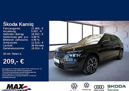 Skoda Kamiq 1.0 TSI DSG Monte Carlo LED+PANO+NAVI+VC