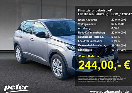 Peugeot 3008 Active Pack 130 +Kamera+Bluetooth+EPH+SHZ+