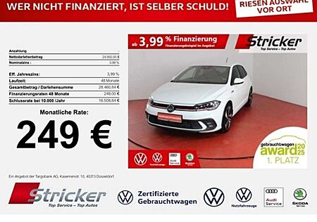 VW Polo Volkswagen GTI 2.0TSI DSG 249,-ohne Anzahlung ACC App-Connec
