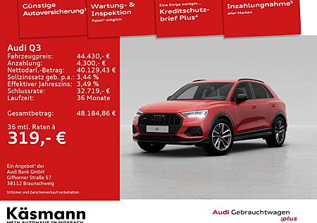 Audi Q3 advanced 40TFSI qu S line LED AHK NAV SHZ ACC