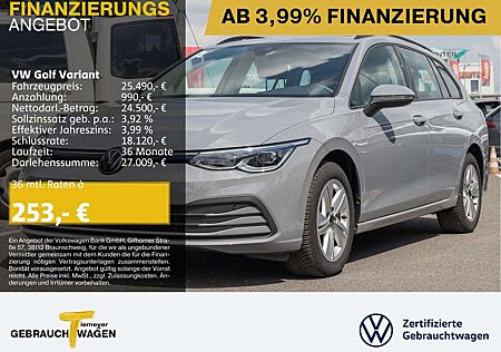 VW Golf Variant Volkswagen 1.5 TSI 150PS LIFE PANO IQ.LIGHT NA