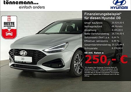Hyundai i30 FACELIFT T-GDI ADVANTAGE DCT+VOLL LED+NAVI+RÜCKFAH